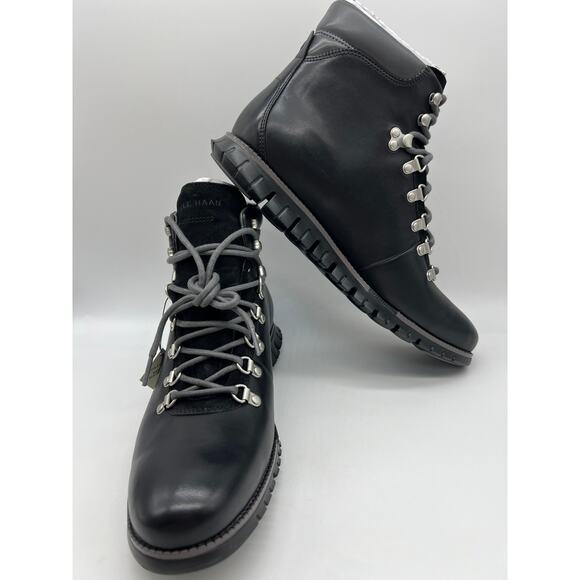 Cole Haan Zerogrand Causal Waterproof Leather Boots C35594 Men's 11M - Picture 6 of 16